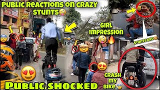 Market reaction on my stunts  public shocked 😮 [upl. by Genny394]