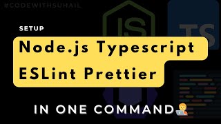 How to Setup Nodejs with TypeScript in 2025 under a minute [upl. by Shanta]