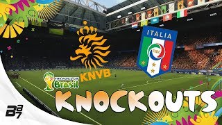 FIFA World Cup Brazil 2014  Knockouts Netherlands vs Italy [upl. by Krantz]