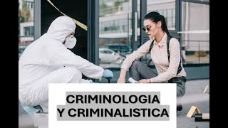 CRIMINOLOGIA Y CRIMINALISTICA  CRIMINALISTICA EN YOUTUBE  AYC [upl. by Hanaj]