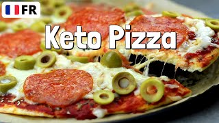 Recette Keto  Pizza En Français [upl. by Aivun]