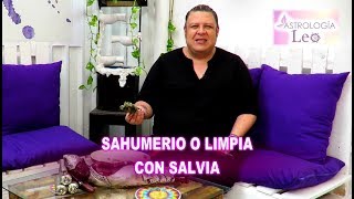 Como hacer un Sahumerio o Limpia de tu casa con con Salvia [upl. by Cicenia874]