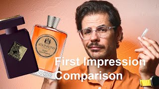 Initio Side Effect vs Atkinsons Pirates Grand Reserve  fragrance first impressions [upl. by Anayik258]