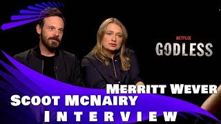 GODLESS  Interview with Scoot McNairy and Merritt Wever [upl. by Anderer]