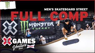 Monster Energy Men’s Skateboard Street FULL COMPETITION  X Games Ventura 2024 [upl. by Adiraf]