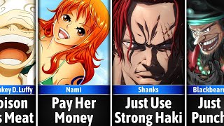 How to Beat One Piece Characters [upl. by Anaujik]