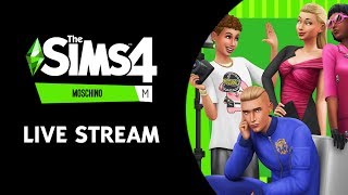 The Sims 4 Moschino Stuff Live Stream August 9th 2019 [upl. by Aimar442]