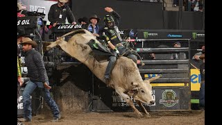 Kaique Pacheco rides Pookie Holler for 8625 points  2023 UTB Billings [upl. by Berger]