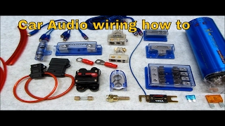 How to Connect Multiple Amps And Wire Up A System [upl. by Buddy891]