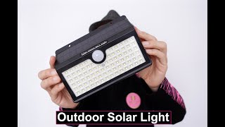 Outdoor LED Solar Light for All Weather [upl. by Nob]