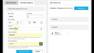 Adding Students To Your ePals Experience [upl. by Mullane]