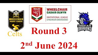 Welsh League Round 3 G3 Crusader Celts v Cardiff Blue Dragons 2nd June 2024 [upl. by Neiht]