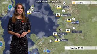 HD Kaye Forster BBC ONE North West weather October 28th 2023 [upl. by Hose671]