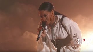 Rihanna FourFiveSeconds  Live at Global Citizen Festival 2016 [upl. by Aisaim]