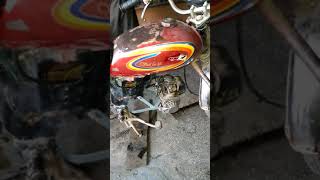 Real Mini 30cc Petrol Dirt Bike  This buggy runs on petrol Short Video [upl. by Ballman]