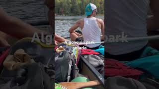 Algonquin park ontario canoe trip [upl. by Airetahs]