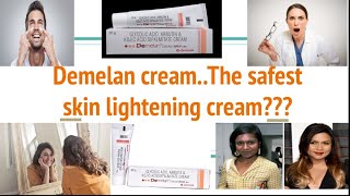 DEMELAN creamIs it the safest skin lightening cream [upl. by Ehtyaf449]