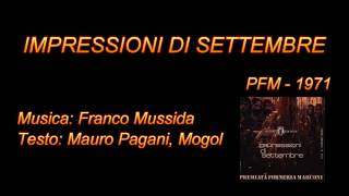 Impressioni Di Settembre  Backing track [upl. by Yklam]