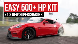 Make 300hp MORE With A BoltOn Supercharger Kit from Z1 [upl. by Ennairac34]