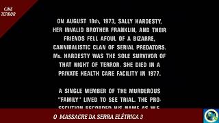 CINE TERROR  O MASSACRE DA SERRA ELÉTRICA 3  21092024 ÀS 2100 HORAS NA VISÃO TV [upl. by Meakem]