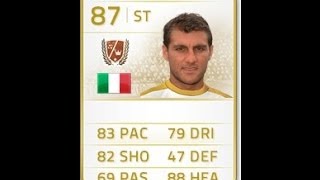 Fifa 14  Recensione Vieri  Stat in Game Leggenda [upl. by Anoy]