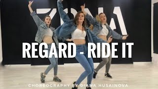 Regard  Ride it  Dance video  Jazzfunk choreography by Diana Husainova [upl. by Eben]