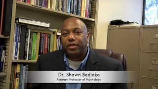 Shawn Bediako Assistant Professor of Psychology [upl. by Nanis]