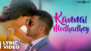 Server Sundaram  Kannaal Modhadhey Song with Lyrics  Santhanam  Santhosh Narayanan  Anand Balki [upl. by Uwkuhceki]