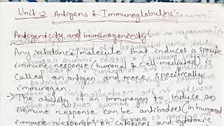 Immunology  Antigens and immunoglobulin  Epitopes  Immunoassay zoology notes [upl. by Llednav811]