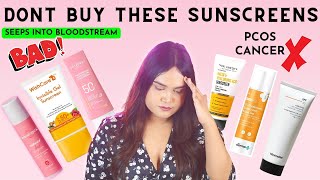 THE DARK TRUTH OF POPULAR SUNSCREENS❌ Watch this before buying any sunscreen [upl. by Tnecillim457]