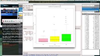 Boxplots Using the Amazing R and R commander [upl. by Bohrer]