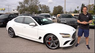 Is the 2024 Genesis G70 33T a BETTER luxury sport sedan than a BMW M340i [upl. by Melisandra]