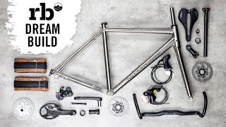 Dreambuild Falkenjagd Aristos CX Titanium I Gravelbike I Campagnolo Ekar I Titanium Fork [upl. by Jarv83]