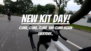 We cycled the steepest climbs in Singapore  LAMEDA Kit Testing  Singapore Cycling Vlog 32 [upl. by Caves]