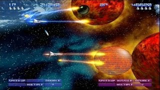 Gradius V Full Game Run  2 Player Mode  Zero amp Sakura [upl. by Neenahs]