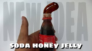 how to make frozen soda and honey jelly with Gummi candy ll ساخت نوشابه ژله ای در خانه [upl. by Tyrone]