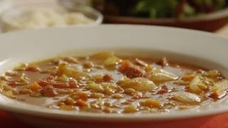 How to Make Lentil Soup  Soup Recipe  Allrecipescom [upl. by Klapp]