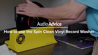 How to use the Spin Clean Vinyl Record Washer [upl. by Llekcir]