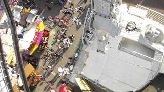 Black Out Onride  FrühlingsVolksfest Nürnberg 2014 Full HD [upl. by Zuliram]