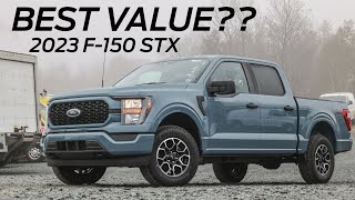 BEST VALUE 2023 Ford F150 STX Review [upl. by Karrie]