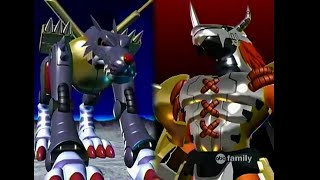 Wargreymon Vs Metalgarurumon Full Fight  Digimon [upl. by Eelsel]