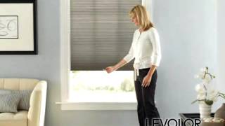 Levolor Custom Accordia Cellular Shades  Updated 2010 [upl. by Aisined]