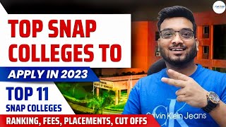 Top SNAP Colleges to Apply in 2023  Top 11 SNAP Colleges Ranking Fees Placements Cut Offs [upl. by Battat]