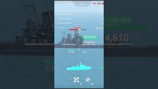 Best Battle Ship In Modern Warships shorts modernwarships [upl. by Eulau]