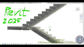 Revit stair rebar  revit stair reinforcement  revit rebar  revit reinforcement  Revit RF [upl. by Ashford]