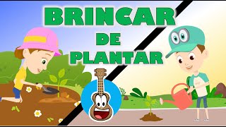 Brincar de Plantar  Clipe Musical das Plantinhas  Forró Infantil  Aprender LUKALELE  Português [upl. by Heurlin]