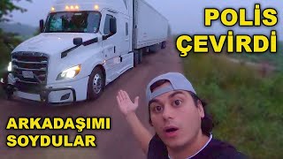 Tırda İlk Defa Polis Çevirmesine Girdim  UzunYolVlog [upl. by Elenahc510]