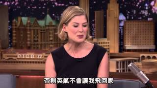 Rosamund Pike《吉米A咖秀》大衛芬奇【控制 Gone Girl】 羅莎蒙·派克懷孕了？！ [upl. by Zaller]