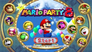 Mario Party 8  Complete Longplay  All Boards  Party Tent Walkthrough FULL GAME [upl. by Jennette826]