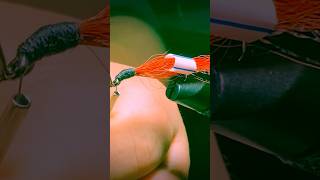 Easy Walleye Fly as a Beginner nf flyfishing flytying flytyingnation flytyingmaterials [upl. by Ecirehc]